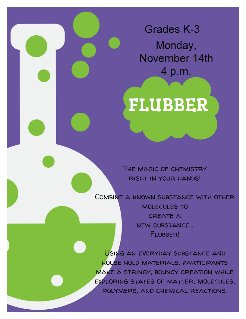 Chemistry, molecules and flubber!!