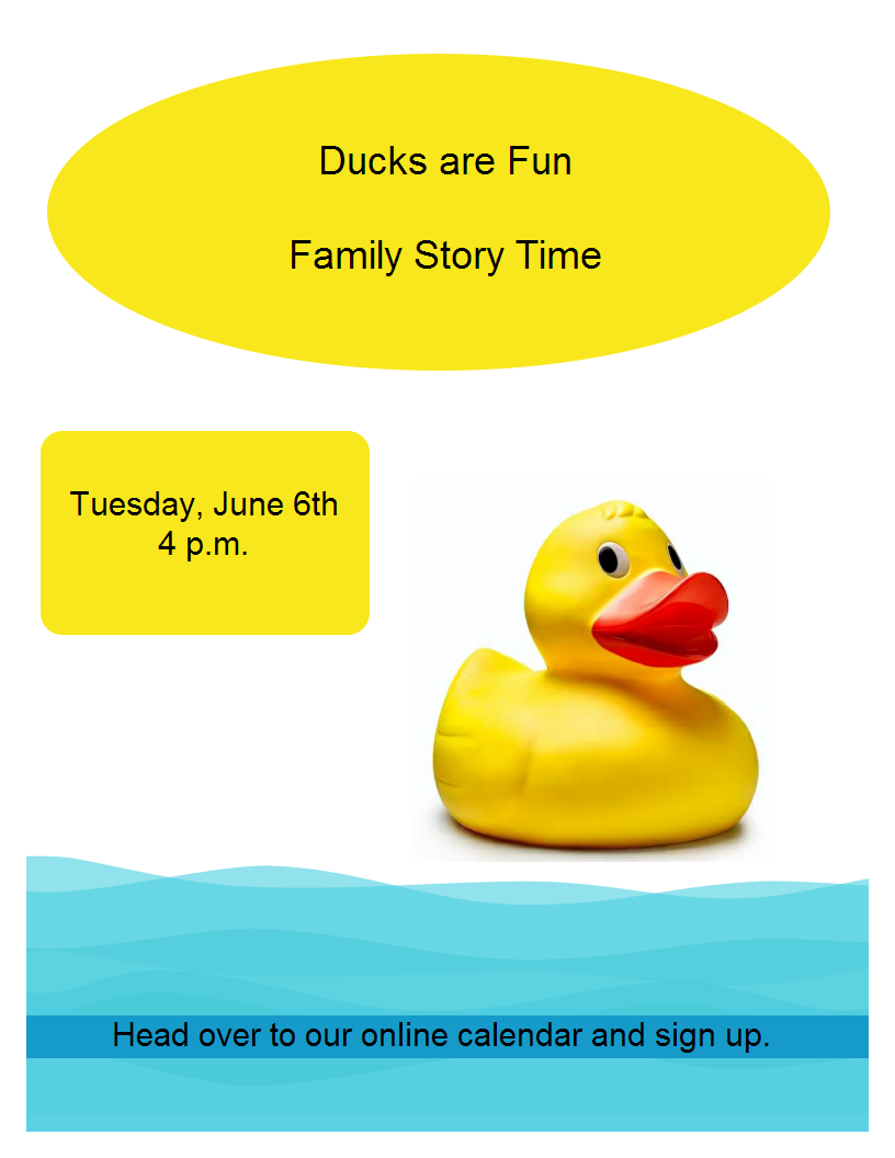 Ducks are fun - story time