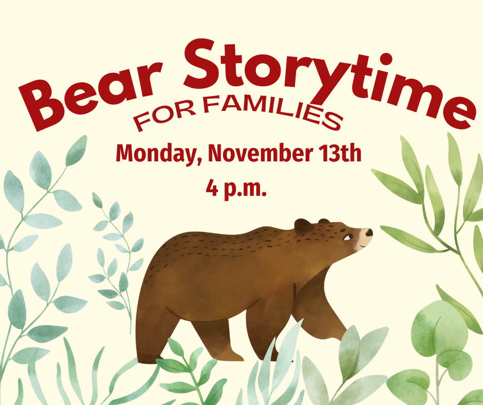 Bear stories and snack