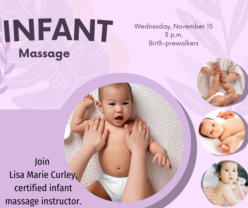 Relax and learn all about infant massage