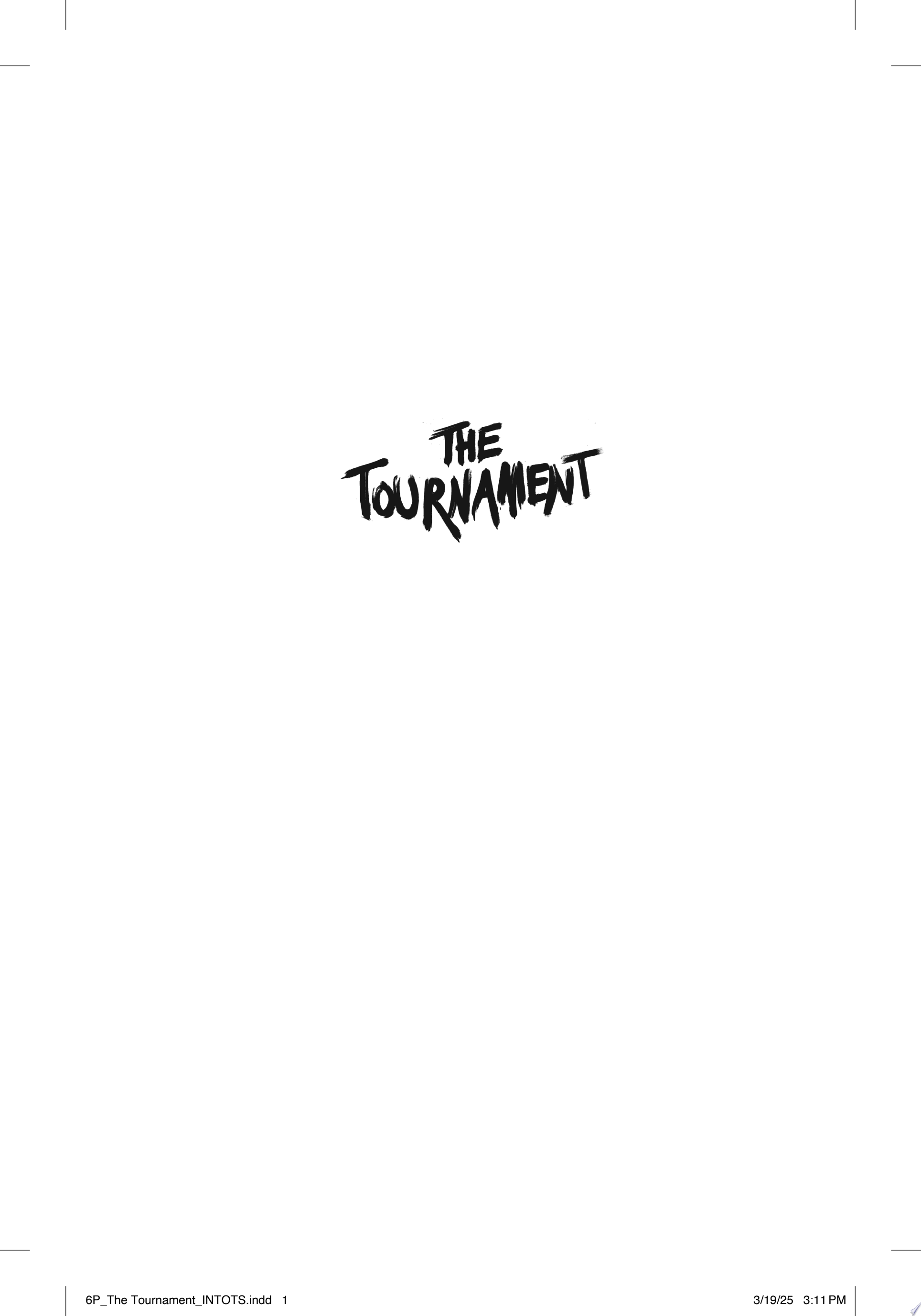 Image for "The Tournament"