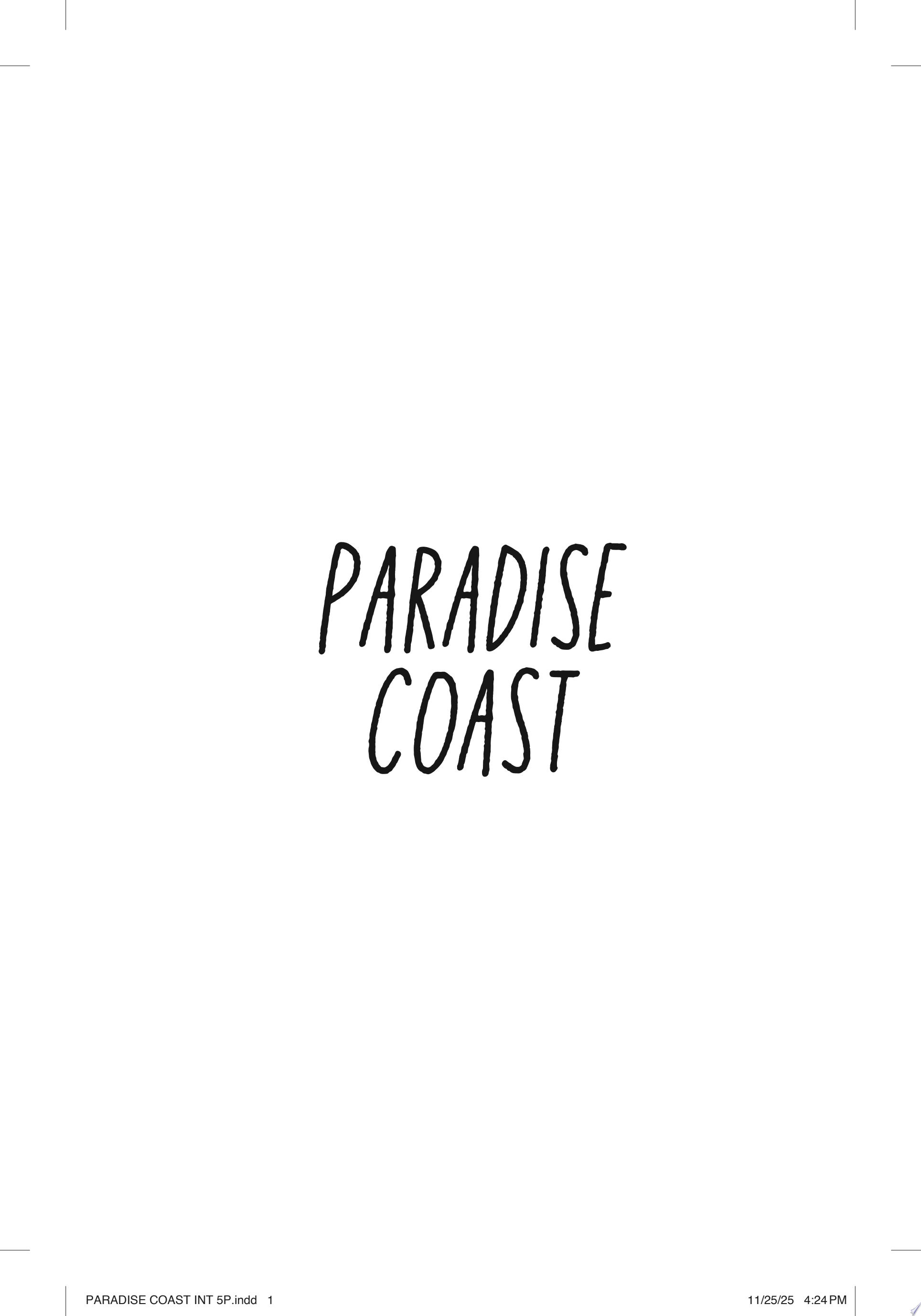 Image for "Paradise Coast"
