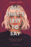 Image for "All That’s Left to Say"