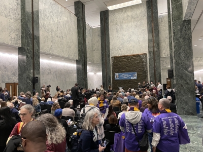 advocacy day rally crowd