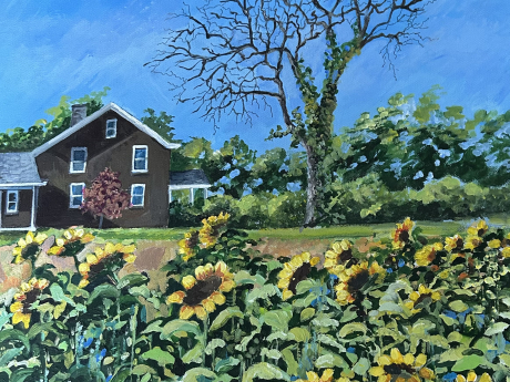 "Fields of Sun, Aquebogue" - L. Harned