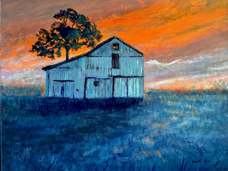 "Sunset in Laurel" - D. Smith