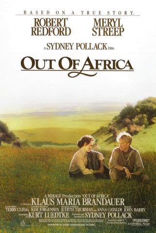 out of africa movie poster