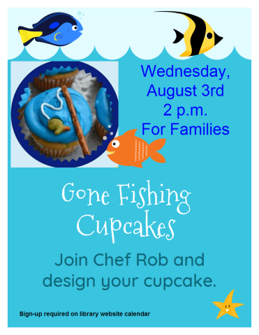 Fishing cupcakes!
