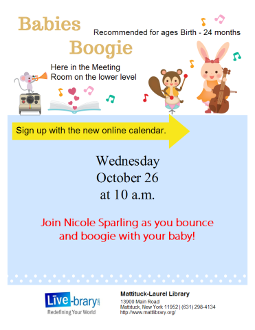 Bounce along with your baby.