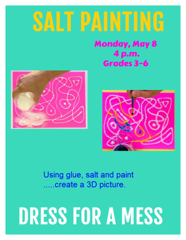 A salty way to paint!