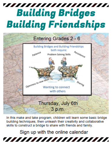 This STEM program will help you learn some bridge building techniques