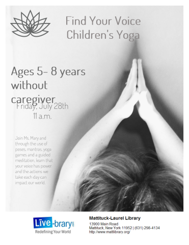 Relax and move with Miss Mary