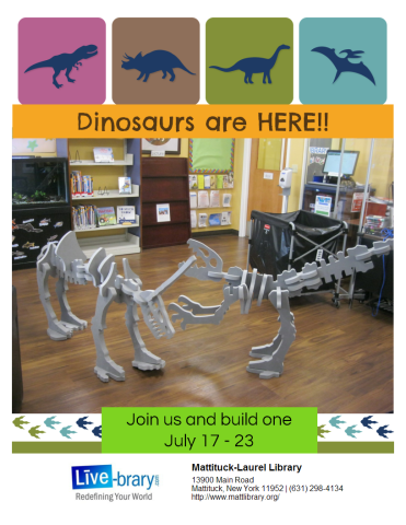 Build and design a dinosaur
