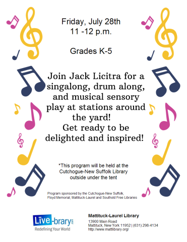 Music is inspirational.   Get inspired!