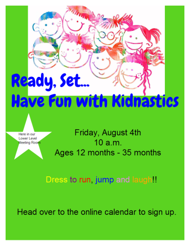 Enjoy this high energy time with Miss Gail.