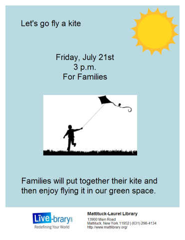 Make and Fly a kite.