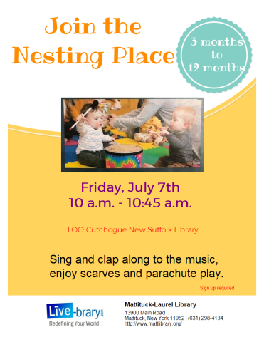 Meet others while enjoying time with your little one