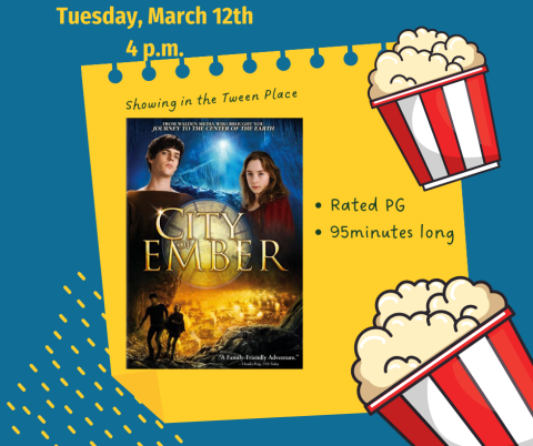 Based on the book "The City of Ember" by Jeanne Duprau