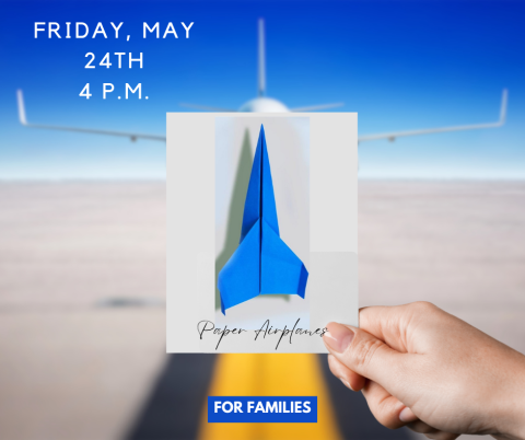 Learn how to fold and fly.  Take instructions home