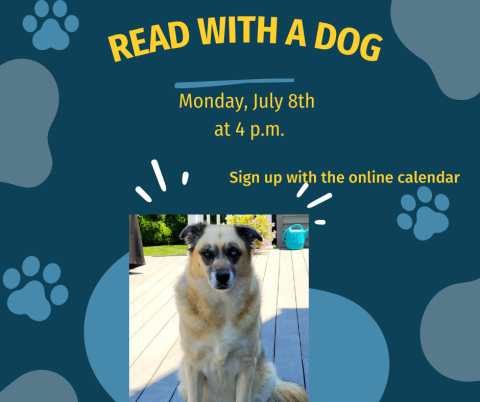 Each child will get a 15 minute reading time with Blitzen