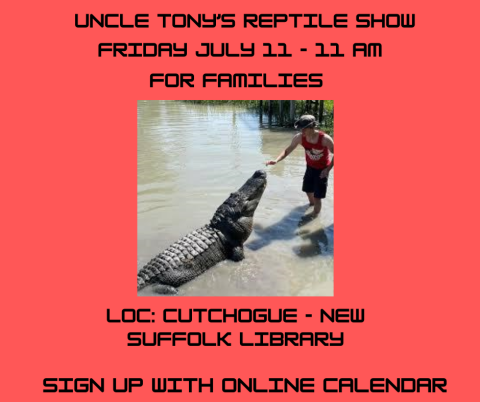Join us for a Reptile Show