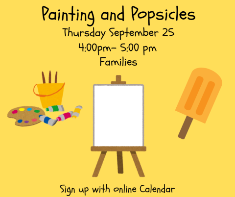 Paint a picture and enjoy a pop!