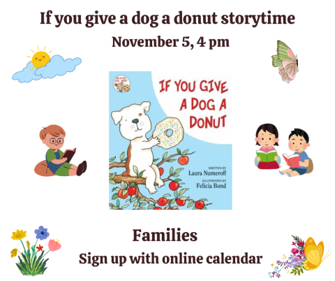 join in for some storytime fun