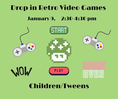 Drop in for some video game fun