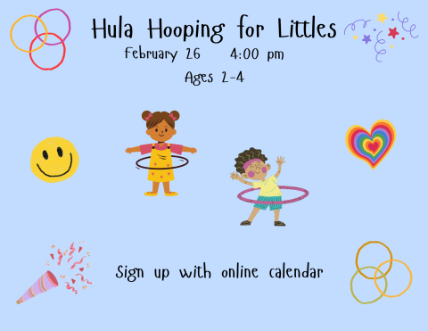 Join in the  hula hooping fun!