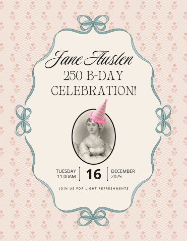 Happy Birthday Jane Austen