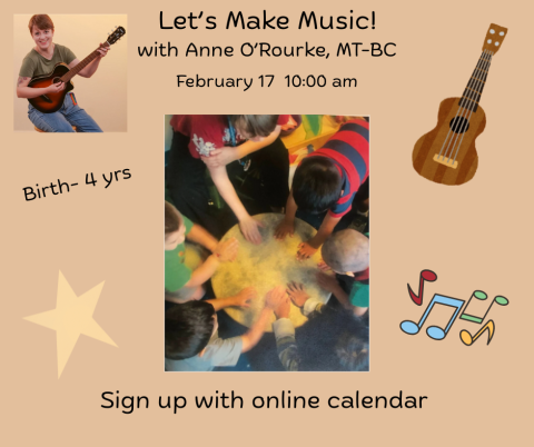 Singing and playing with musical instruments