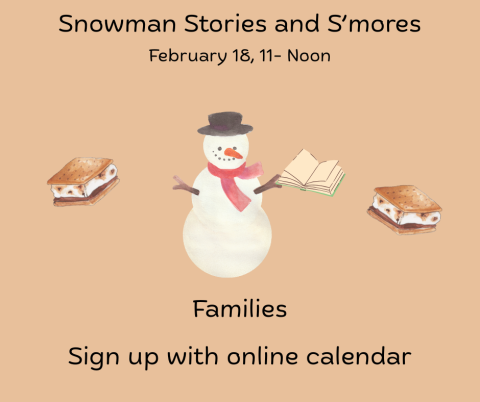 Enjoy a story and a S'more