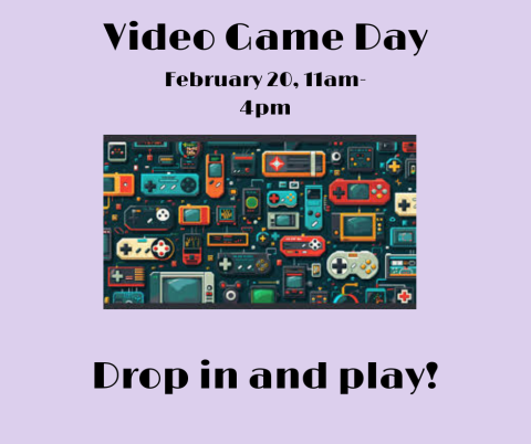 Drop in for some video gaming fun