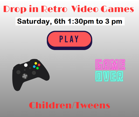Drop in for some video game fun