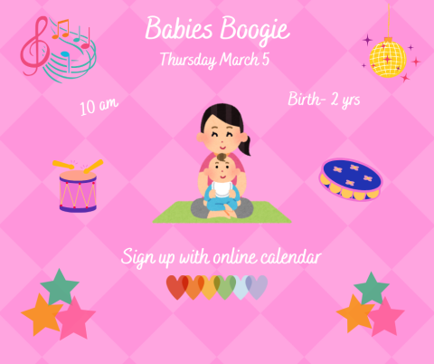 High energy interactive music program with Nicole Sparling