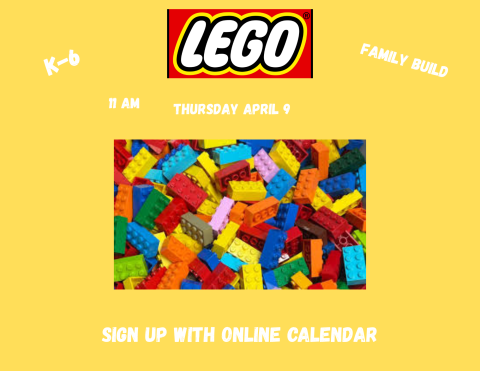 Come join the Lego fun!