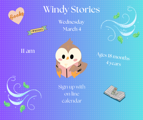 Join us for storytime