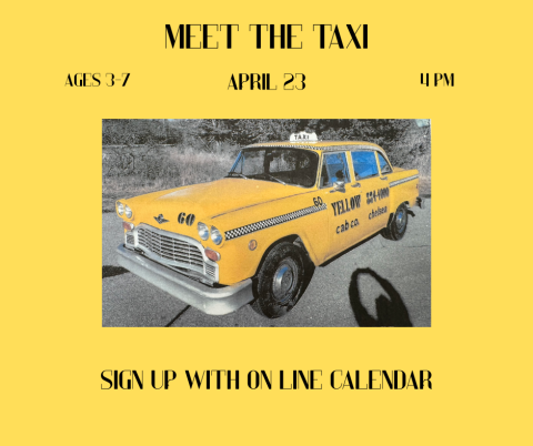 See and explore an authentic Taxi, stories and craft included