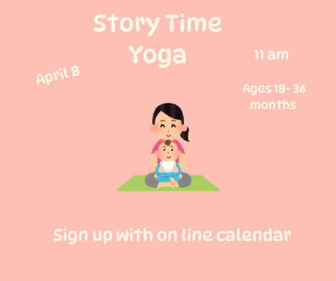 Bend and stretch with Mary while listening to a story