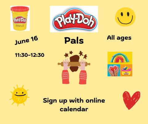 Hands on Playdoh fun