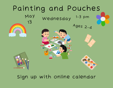 Painting and a snack!