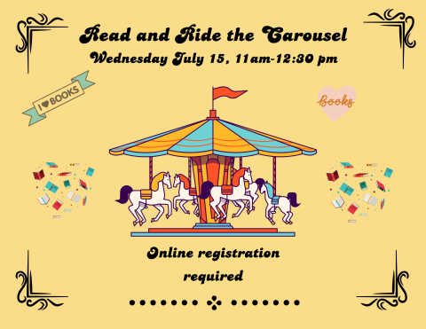 Listen to a story and enjoy a free ride on the Carousel