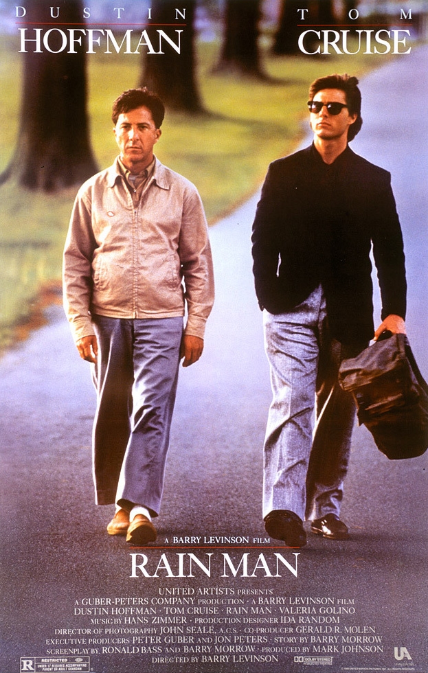 rain man movie poster