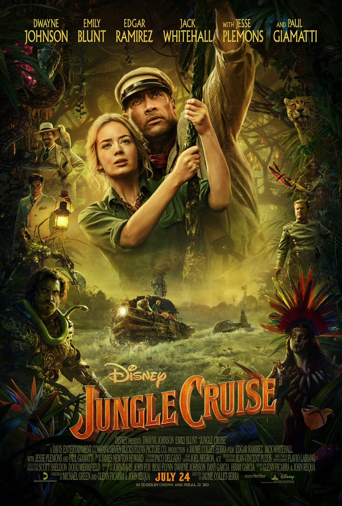 jungle cruise movie poster