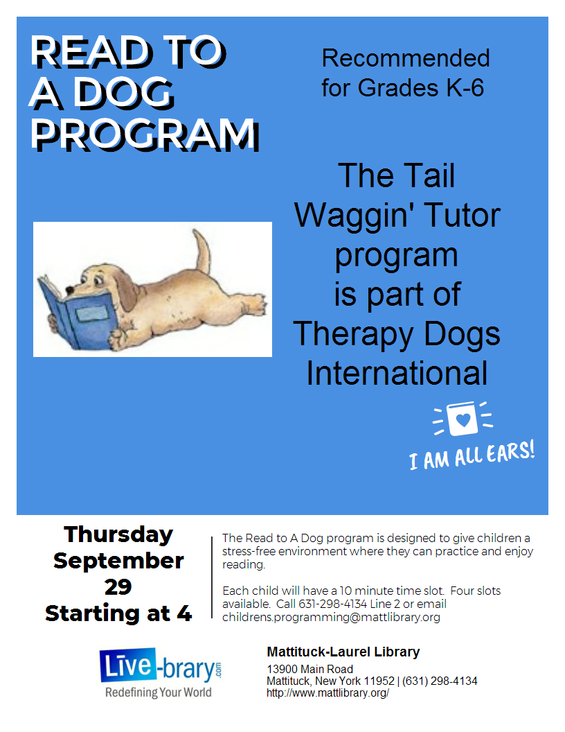 Practice reading and make the dog smile!