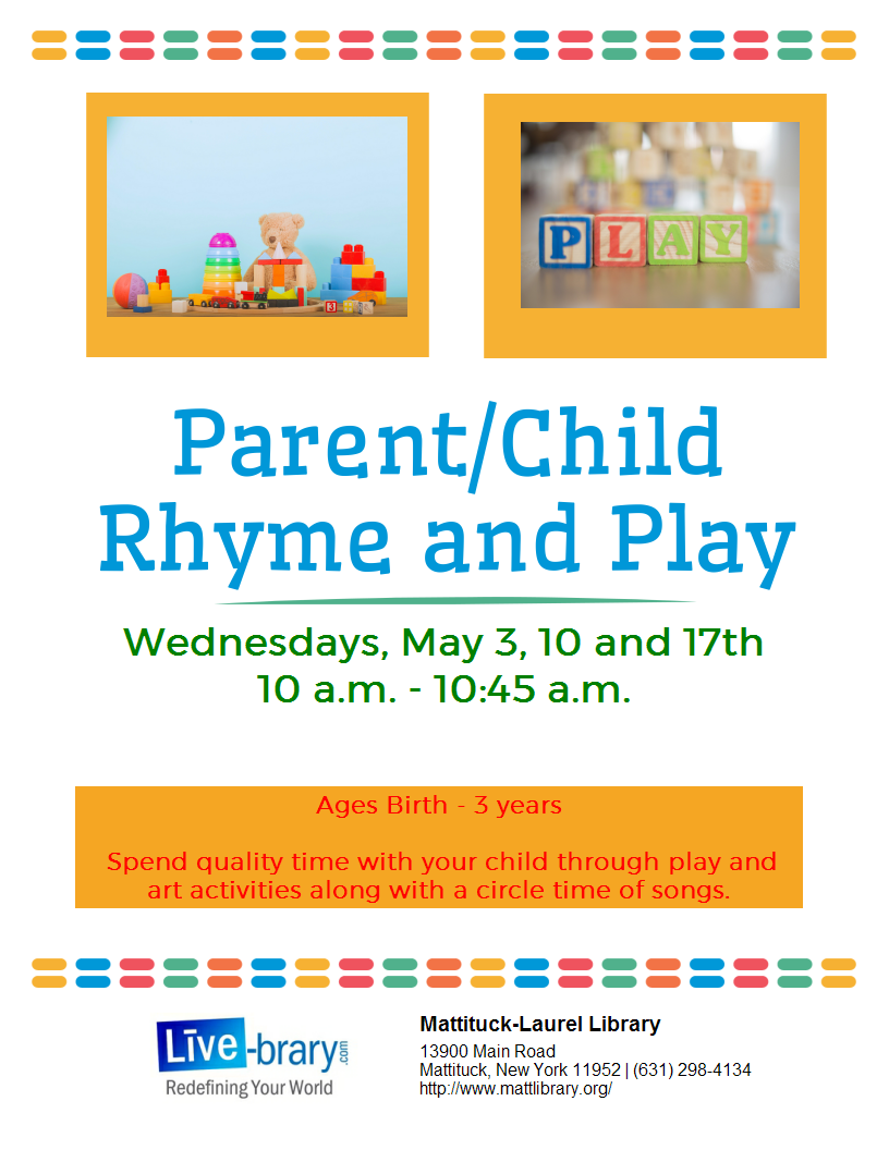 Have fun with toys, songs and rhymes