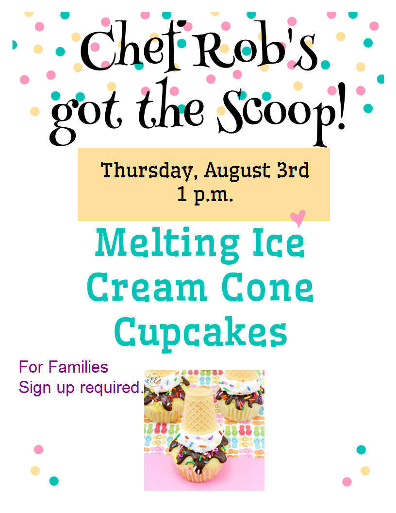 Cupcakes with Chef Rob!