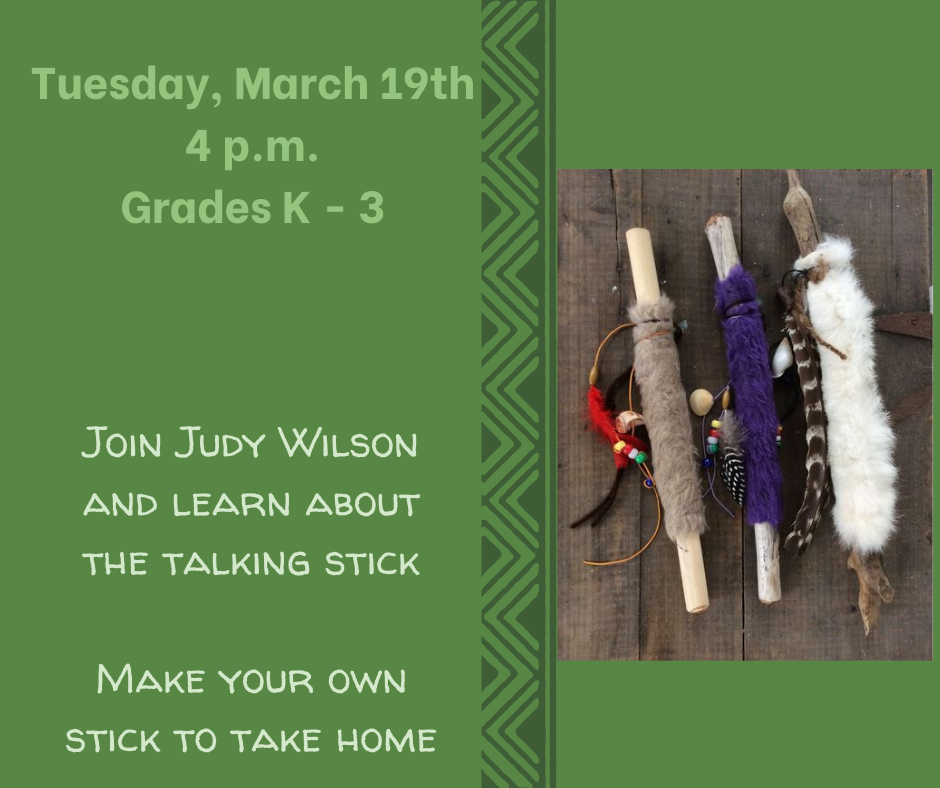 If you are holding the stick you have the power of words