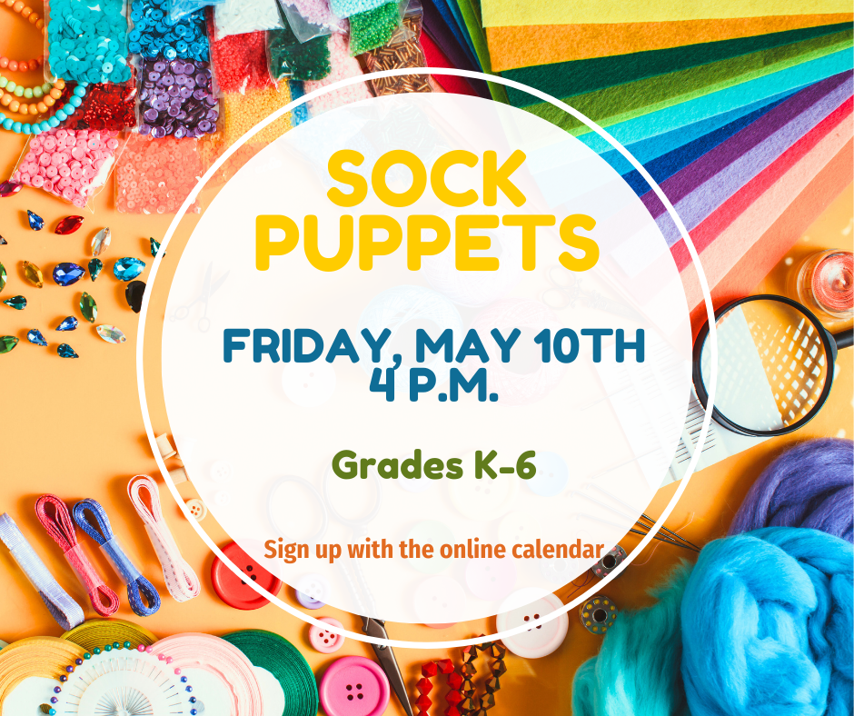 Create a puppet using all types of materials