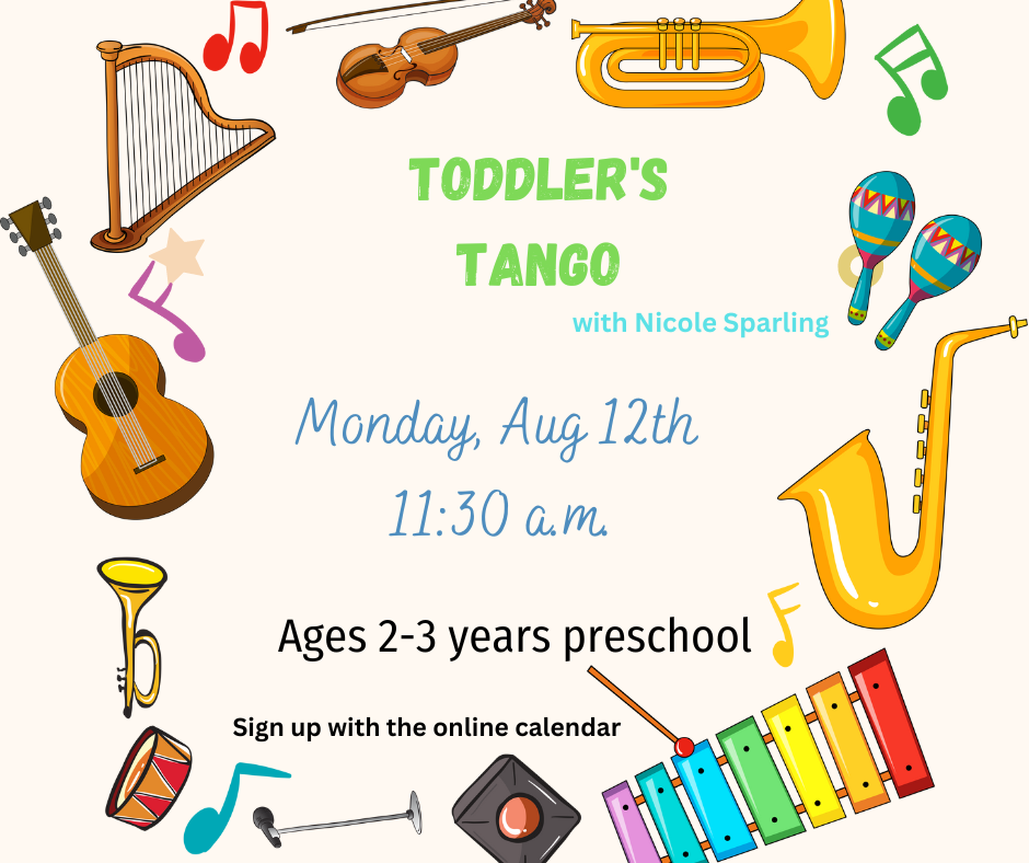 Enjoy this active program with your toddler